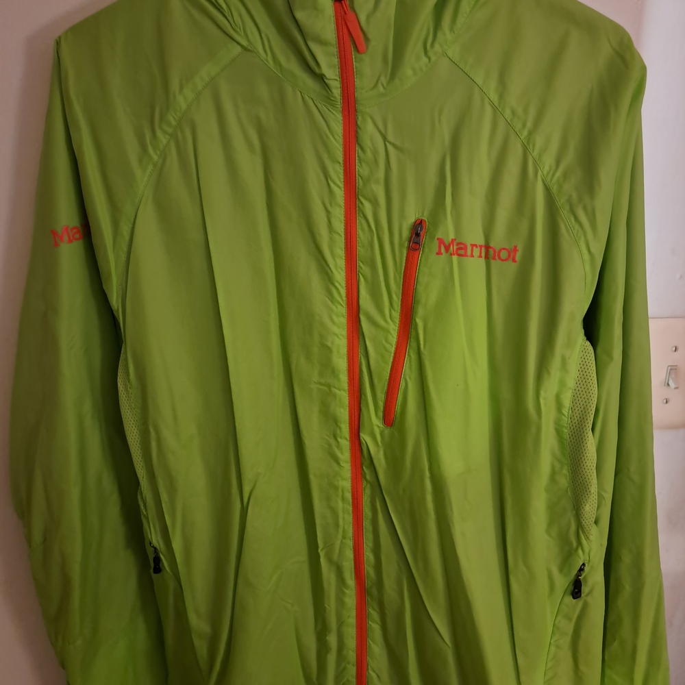 Marmot Green Hooded Jacket
